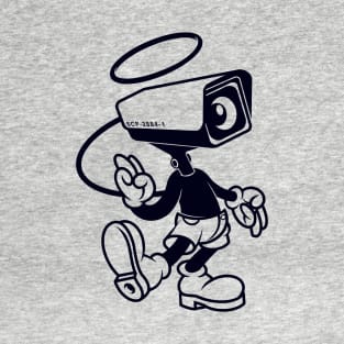 Retro Vintage SCP 2884 Cartoon Character T-Shirt